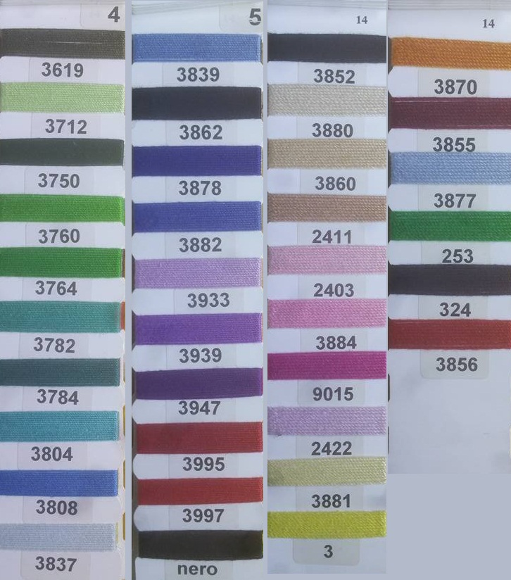 Filo uncinetto di vari colori 10 pz